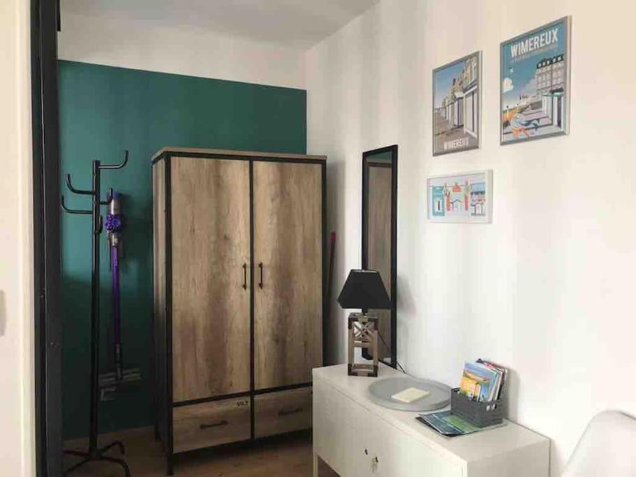 Studio Le P'Tit Wims A 350 M De La Plage Wimereux Luaran gambar